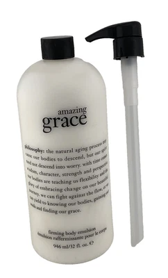Philosophy AMAZING GRACE Firming Body Emulsion 32 oz New  + Sealed with pump - Image 1 of 2