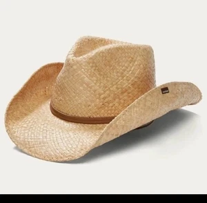 Cappello da cowboy Stetson Laurel Rafia in paglia nuovo - Foto 1 di 8