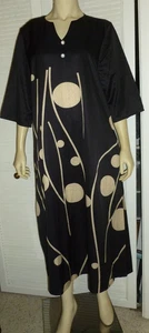 NEU Damen Größe 3XL Plus Midikleid alle Anlässe leichte Taschen 3/4 Arm - Bild 1 von 10