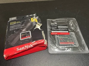 SanDisk 32GB Extreme PRO CompactFlash Memory Card - SDCFXPS-032G-X46 - Picture 1 of 3