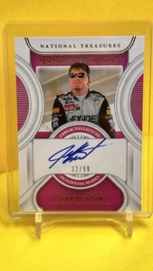 2022 Panini National Treasures Qualifying Marks Jeff Burton Autograph /99 - Picture 1 of 3