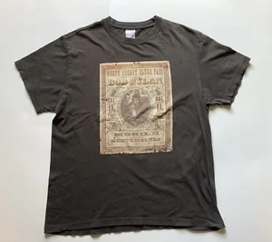 Bob Dylan T-shirt Lucky Brand North Country Fair Mobil Size L Made In USA 🇺🇸 - Picture 1 of 10