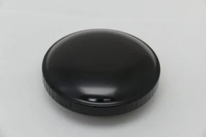 1951-1970 AND 1973-1976 FORD F-SERIES TRUCK. GLOSS BLACK BILLET ALUMINUM GAS CAP - Picture 1 of 3