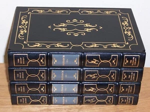 Franklin Library Plutarch Lives Grecians & Romans 4 vols 25th Annv. Great Books - Imagen 1 de 1