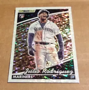 Julio Rodriguez RC Seattle Mariners 2022 Topps Black Gold numero di carta BG-12 - Foto 1 di 1