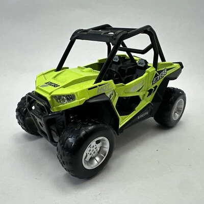 Excite Pullback Friction ATV 4 DieCast and Plastic EXC88 Green Pullback Toy - Image 1 of 4