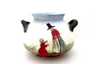 Rare Royal Doulton Antique Seriesware Miniature Vase - Welsh Ladies - Perfect !!