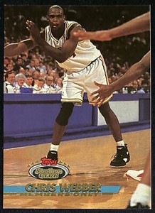 1993 Topps Stadium Club Members Only Chris Webber
