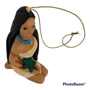 Walt Disney Pocahontas Weihnachtsschmuck kniende Stechpalme Mistelzweig - Bild 1 von 3