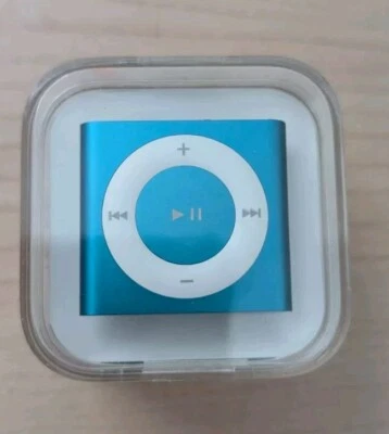 Apple iPod PD775LL/A shuffle 4th Generation Blue A1373 (2GB) NEW FACTORY SEALED - Image 1 of 4