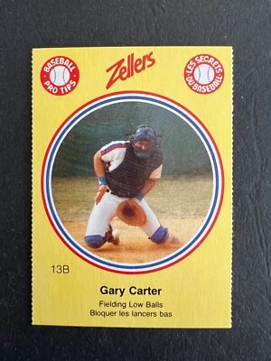 1982 Zellers Gary Carter #13B - 50% off 5 or more under $5 - Image 1 of 2