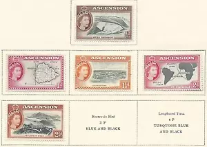 1956 Part set of 5 Mint Hinged - Picture 1 of 1