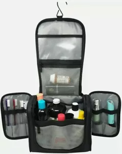 Extra Large Capacity Hanging Toiletry Bag Water Resistant Machine Washable - Picture 1 of 4