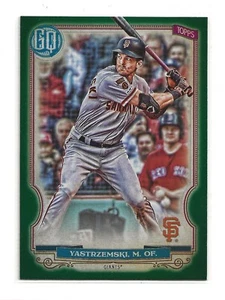 MIKE YASTRZEMSKI 2020 Topps Gypsy Queen Green San Francisco Giants (#258) - Picture 1 of 2