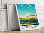 Scotland, Golf Carnoustie 40X50cm Stretched Travel Canvas Wall Art Print