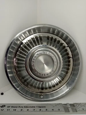 "Pontiac Bonneville Catalina 1963 tapacubos vintage Ventura 14"" cubierta de rueda única 1" Foto 1 de 4