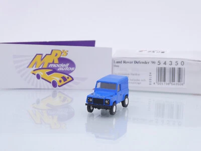 Busch 54350 # Land Rover Defender '90 in " blau " 1:87 NEUHEIT - Bild 1 von 4