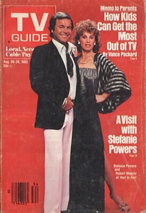 TV GUIDE MAGAZINE 1983 AUG 20-26 ROBERT WAGNER (FAIR/GOOD CONDITION) DETROIT ED. - Picture 1 of 1