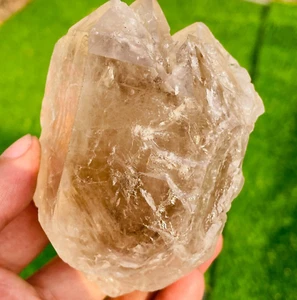 472 g Espécimen mineral áspero cristal de cuarzo esquelético ahumado natural - Imagen 1 de 14