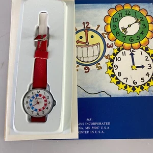 Vintage Watkins My First Real Watch and Fun Time Book Printed in USA - Bild 1 von 4