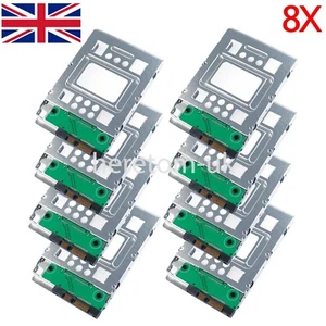 8xFor HP 654540-001 2.5" SSD to 3.5" SATA Hard Drive Adapter Caddy Bracket Tray - Picture 1 of 10