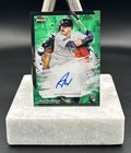 2024 Topps Finest AUSTIN WELLS RC Rookie Green Refractor Auto /75 NY Yankees 🔥