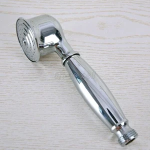 Polished Chrome Brass Bathroom Shower Head Water Saving Hand Held Shower head - Picture 1 of 7