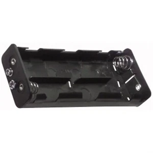 PORTAPILE PER 6 BATTERIE MEZZA TORCIA C IN LINEA GBC - Foto 1 di 1
