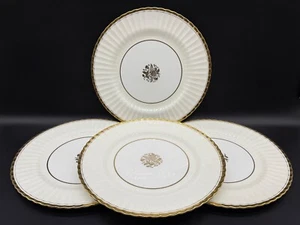 Paragon Gold Cream Color z783 Dinner Plates (set of 4) Bone China England - Picture 1 of 5