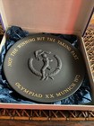 Wedgewood Black Basalt Olympic Game Munich Plate 1972 Boxed ,7 Inches