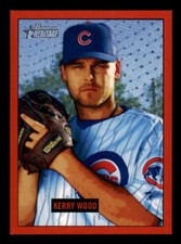 2005 Bowman Heritage Red Parallel #103 Kerry Wood 1/1 Cubs SSP