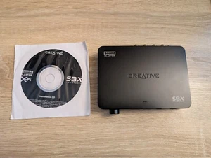 Creative Sound Blaster Digital Music USB Sound Card Black SB1240 SBX ProStudio - Afbeelding 1 van 4