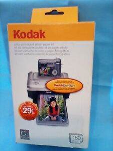 New KODAK G 200 Color Cartridge and Photo Paper Kit for G 600/610 Printer Docks
