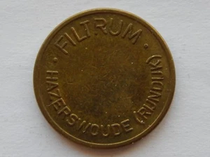 Vintage Netherlands "Filtrum" Hazerswoude Rijndijk Token Coin 20 mm SB5875 - Bild 1 von 2