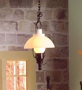 12V Gas Deckenlampe für Puppenstube im 12. Maßstab - Bild 1 von 1