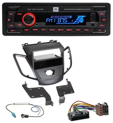 JBL AUX MP3 USB Bluetooth SD Autoradio für Ford Fiesta 10-17 JA8 ohne Display sc - Bild 1 von 4