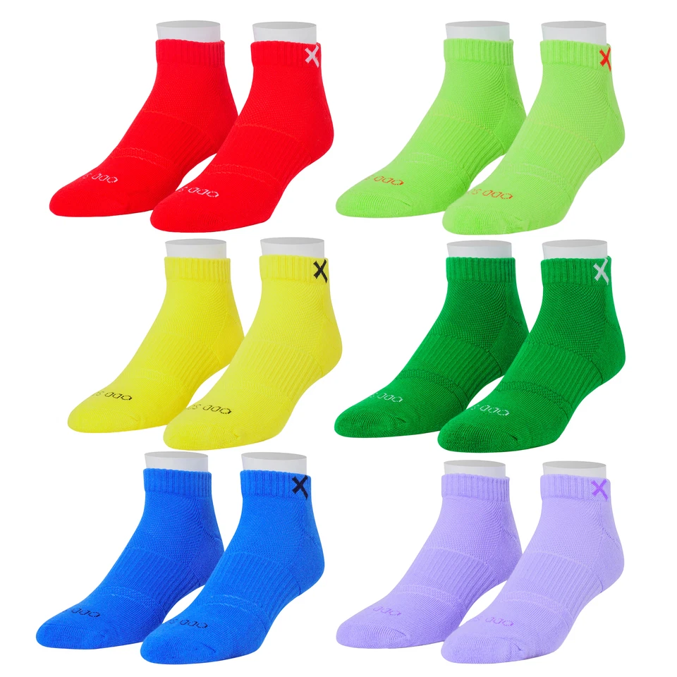 Odd Sox Arco Iris Colección Tobillo Divertidos Novedad Calcetines Adulto Grande Foto 1 de 1
