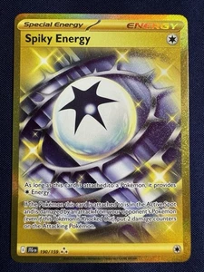 Spiky Energy Holo Gold Journey Together English Pokemon 190/159 NM/M Fresh - Picture 1 of 2