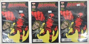 Deadpool Lot of 3 #11 x3 (2016) Marvel Comics 1st Print Comic Books - Picture 1 of 1