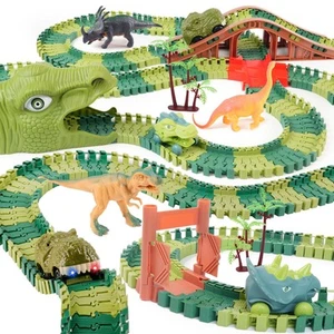 Dinosaur Track Toys - Best Birthday Gifts for 3 4 5 6 7 Year Old Boys Girls, ... - Picture 1 of 7