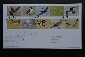 2022 Migratory Birds FDC Swallow Nest Sheffield SHS Complete With Insert Card - Picture 1 of 1