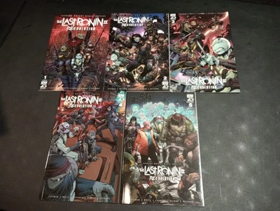 TMNT: The Last Ronin II Re-Evolution #1-5 (1 2 3 4 5) Conjunto Completo NÃO LIDO QUASE PERFEITO - Imagem 1 de 4