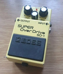 Boss SD-1 Super Overdrive Guitar Effects Pedal - Picture 1 of 6