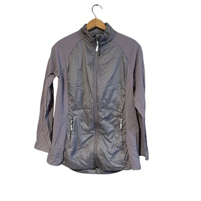 Kyodan Outdoor Grey Lightweight Full Zip Jacket Sz Medium Women’s Athletic Run - Image 1 of 4