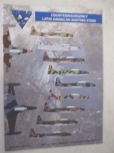 1/72 T-33 Counterinsurgency Latin American Shooting Stars Decals - Vespa Models - Picture 1 of 9