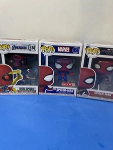Funko Pop Spider-Man lotto di 3 + protezioni - Foto 1 di 4