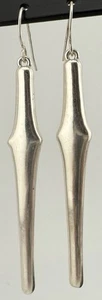 SIMON SEBBAG SSD 925 STERLING SILVER GOTHIC DANGLE DROP ABSTRACT EARRINGS K535A - Picture 1 of 5