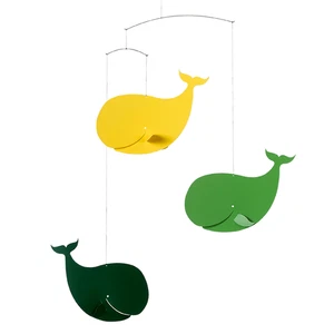 Flensted Happy Whales Hanging Mobile New Museum Gift Animal Free Shipping - Picture 1 of 2