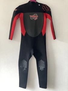 Muta Turbo Bambini TWF K12 Tuta Spiaggia Età 11-12 Anni Rosso e Nero - Foto 1 di 13