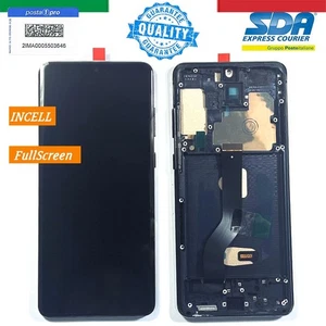 LCD SCHERMO DISPLAY TFT CON FRAME NERO PER SAMSUNG GALAXY S20 PLUS SM-G985 G986 - Imagen 1 de 2